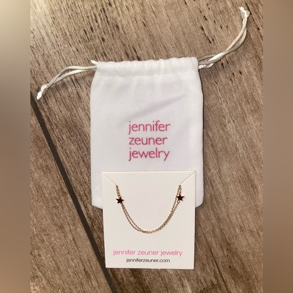 Jennifer Zeuner double strand star necklace - Picture 1 of 3